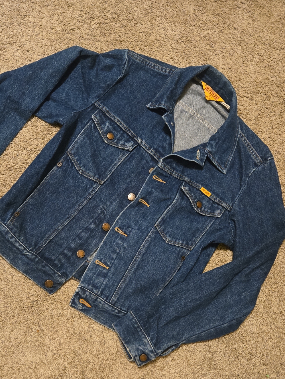Vintage Rustler Jean Jacket